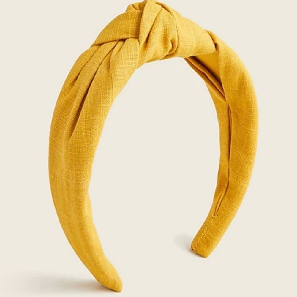 J. Crew Headband Yellow